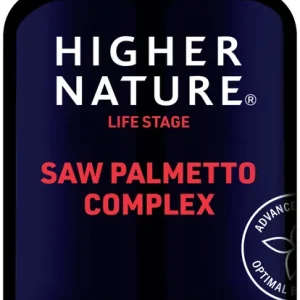 Hit Sezóny HIGHER NATURE Saw Palmetto Complex - Synergické rostlinné výtažky a minerály pro celkovou podporu prostaty a močopohlavního ústrojí mužů Endorphin Republic