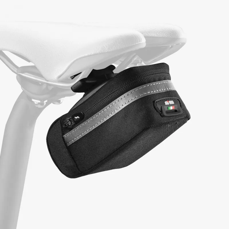 Zlevněný Scicon SOFT 350 SMALL QUICK RELEASE CYCLING SADDLE BAG (Černá) - Podsedlová brašnička Endorphin Republic