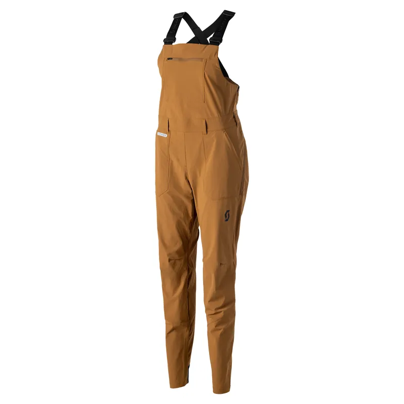 SCO Bib Pants Trail Tuned (Tmavě červená) - Dámské cyklistické kalhoty Endorphin Republic Poslední Šance