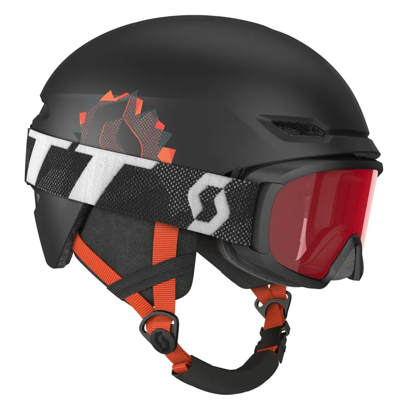 Omezená Nabídka SCO Combo Helmet Keeper 2+Goggle Jr Witt (Černá) - Dětská lyžařská sada Endorphin Republic