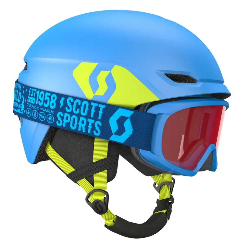 SCO Combo Helmet Keeper 2+Goggle Jr Witt (Modrá) - Dětská lyžařská sada Endorphin Republic Aktuální