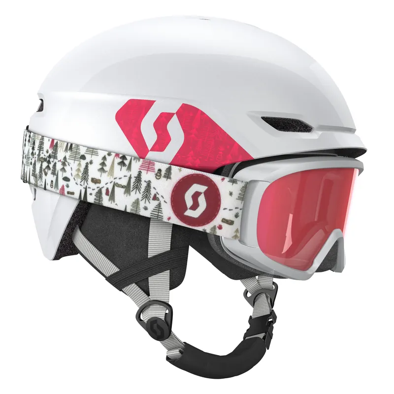 Výprodej SCO Combo Helmet Keeper 2+Goggle Jr Witt (Červená) - Dětská lyžařská sada Endorphin Republic