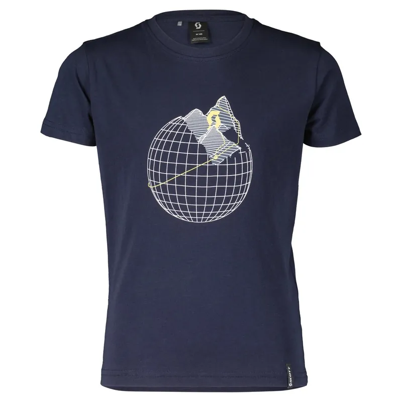 Scott 10 Casual SS (Modrá) - Dětské tričko s krátkým rukávem Endorphin Republic Akční Nabídka