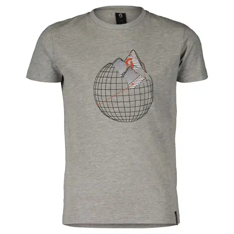 Scott 10 Casual SS (Šedá) - Dětské tričko s krátkým rukávem Endorphin Republic Rychlé Dodání