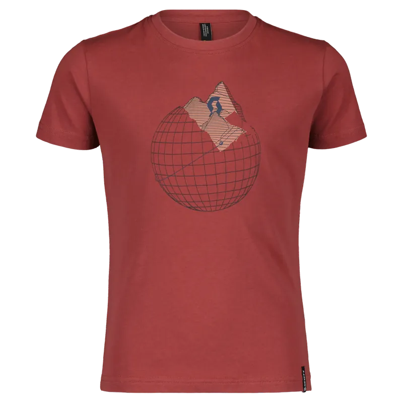 Scott 10 Casual SS (Červená) - Dětské tričko s krátkým rukávem Endorphin Republic Koupit Online