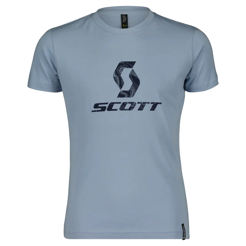 Scott 10 Icon SS (Modrá) - Dětské tričko s krátkým rukávem Endorphin Republic Speciální Cena