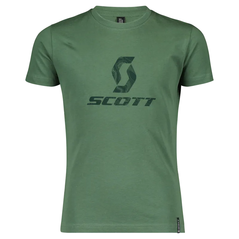 Scott 10 Icon SS (Zelená) - Dětské tričko s krátkým rukávem Endorphin Republic Must-Have