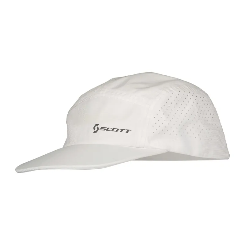 Scott 5-Panel Tech RC Run (Bílá) - Běžecká kšiltovka Endorphin Republic Nová Kolekce