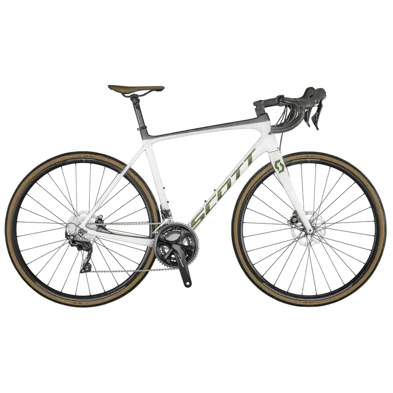 Výprodej SCOTT Addict 20 disc pearl white - Silniční kolo Endorphin Republic
