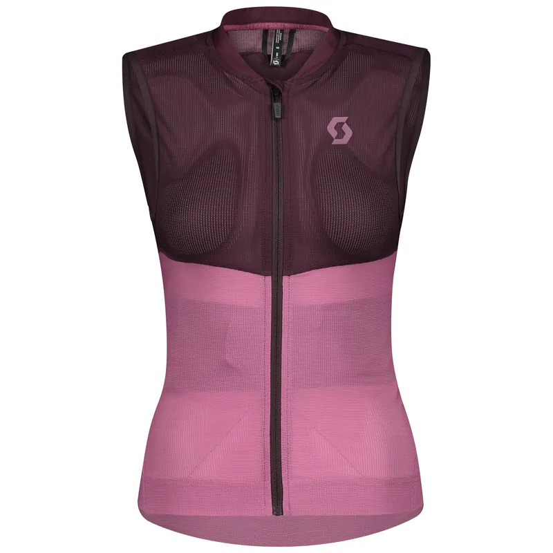 Dokud Zásoby Vydrží Scott AirFlex Light Vest Protector (Fialová) - Dámský chránič páteře Endorphin Republic