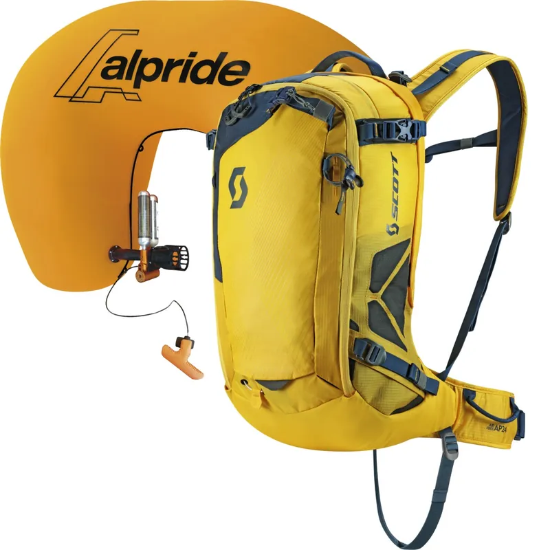 Bezpečná Platba SCOTT AIR FREE AP 24 KIT (Žlutá) - Lavinový batoh s airbagem Endorphin Republic