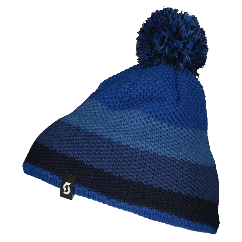 SCOTT Beanie JR Pom (Modrá) - Dětská zimní čepice Endorphin Republic Aktuální