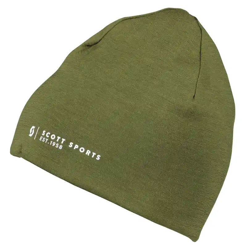Novinka SCOTT Beanie Liner Merino (Olivová) - Čepice Endorphin Republic