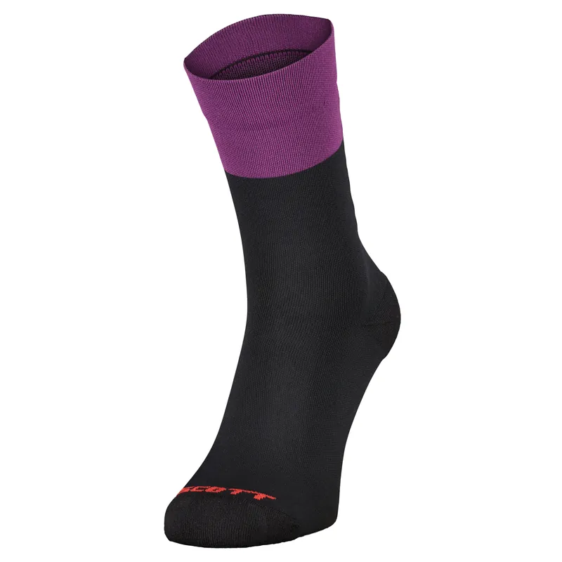 SCOTT Sock Block Stripe Crew (Černá) - Běžecké ponožky Endorphin Republic Nejlepší Volba