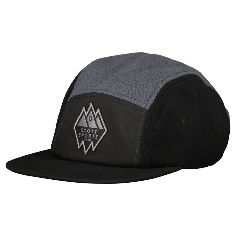 Nakupujte Hned Scott Cap 5-panel Original Fleece (Černá) - Kšiltovka Endorphin Republic