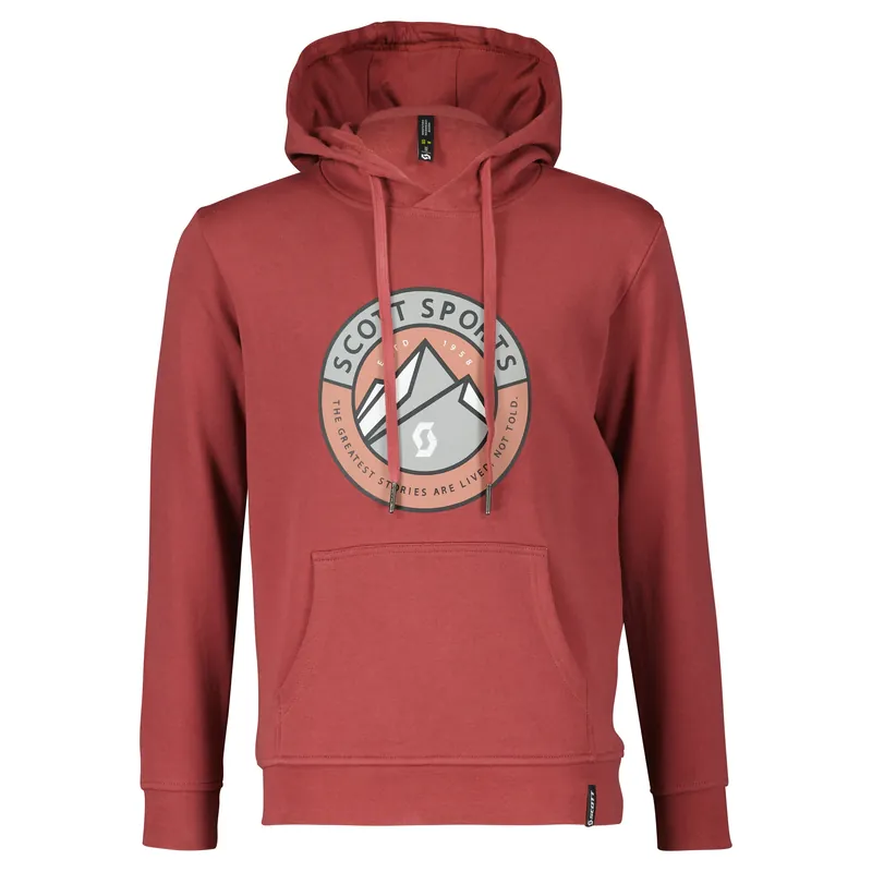 Scott Casual LS (Červená) - Dětská mikina s kapucí Endorphin Republic Nová Kolekce