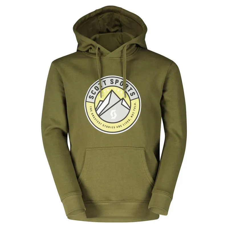 Akční Nabídka Scott Casual LS (Olivová) - Dětská mikina s kapucí Endorphin Republic