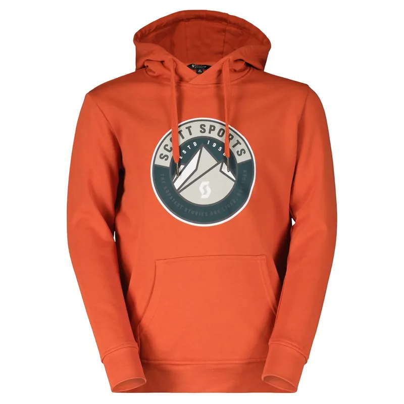 Scott Casual LS (Oranžová) - Dětská mikina s kapucí Endorphin Republic Nízká Cena