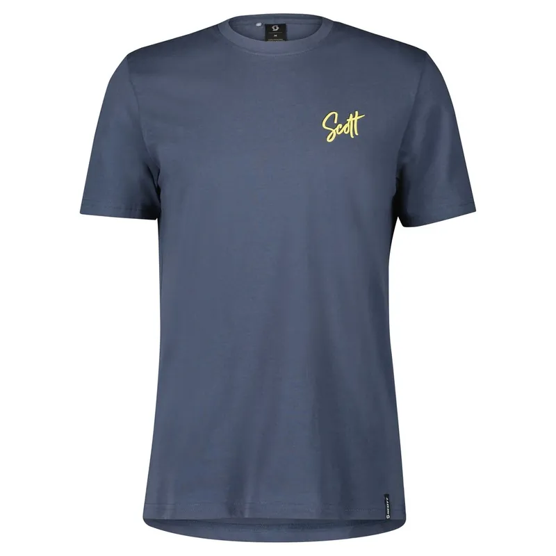 Expresní Doručení Scott Casual SS (Modrá) - Pánské tričko s krátkým rukávem Endorphin Republic