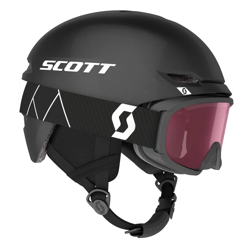 Ihned K Objednání Scott Keeper 2 + Jr Witty (Černá) - Dětská lyžařská helma s brýlemi Endorphin Republic