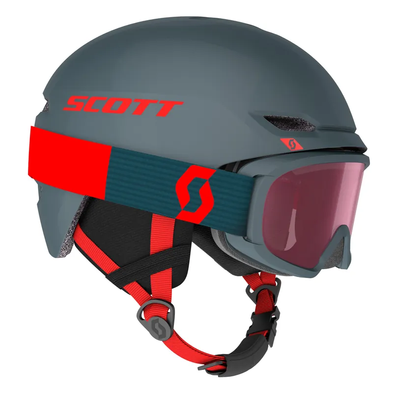 Scott Keeper 2 + Jr Witty (Zelená) - Dětská lyžařská helma s brýlemi Endorphin Republic Novinka