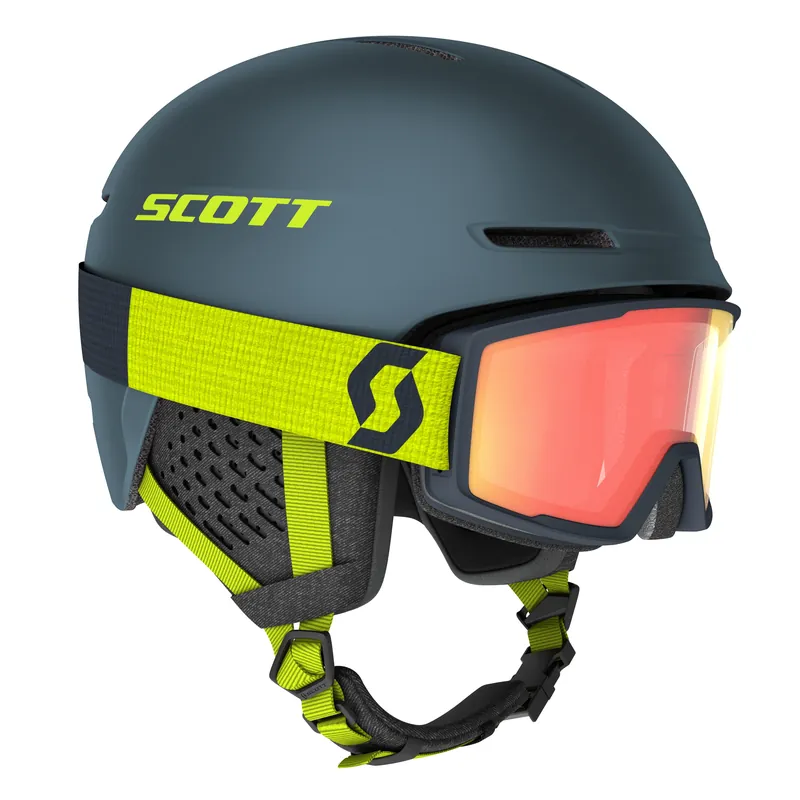 Scott Track + Factor Pro (Zelená) - Lyžařská helma s brýlemi Endorphin Republic Rychlé Dodání