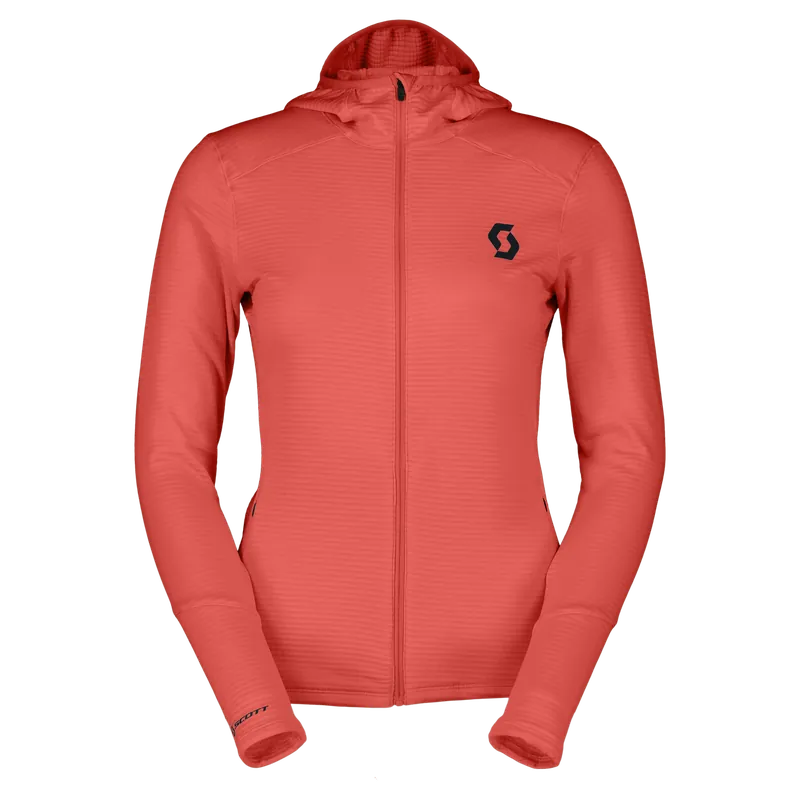 Finální Výprodej SCOTT Hoody W‘s Defined Light (Červená) - Dámská mikina Endorphin Republic