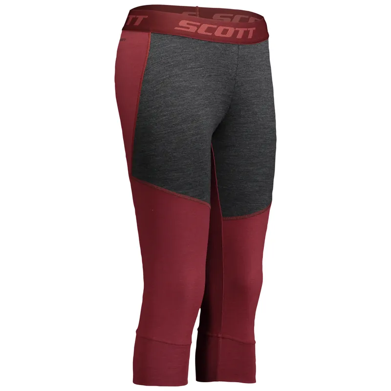 Ověřený Scott Defined Merino (Šedá) - Dámské spodní kalhoty Endorphin Republic