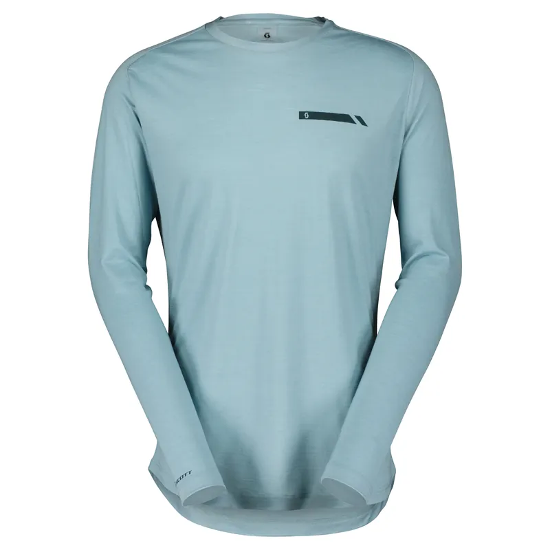 Levný Scott Defined Merino LS (Zelená) - Pánské triko s dlouhým rukávem Endorphin Republic