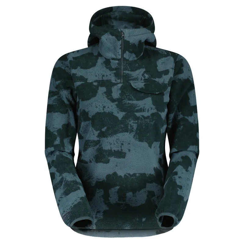 Scott Defined Original Fleece (Zelená) - Dámská mikina s kapucí Endorphin Republic Značkový