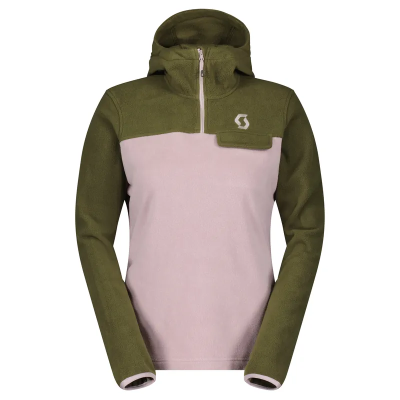 Scott Defined Original Fleece (Zelená) - Dámská mikina s kapucí Endorphin Republic Akční Nabídka