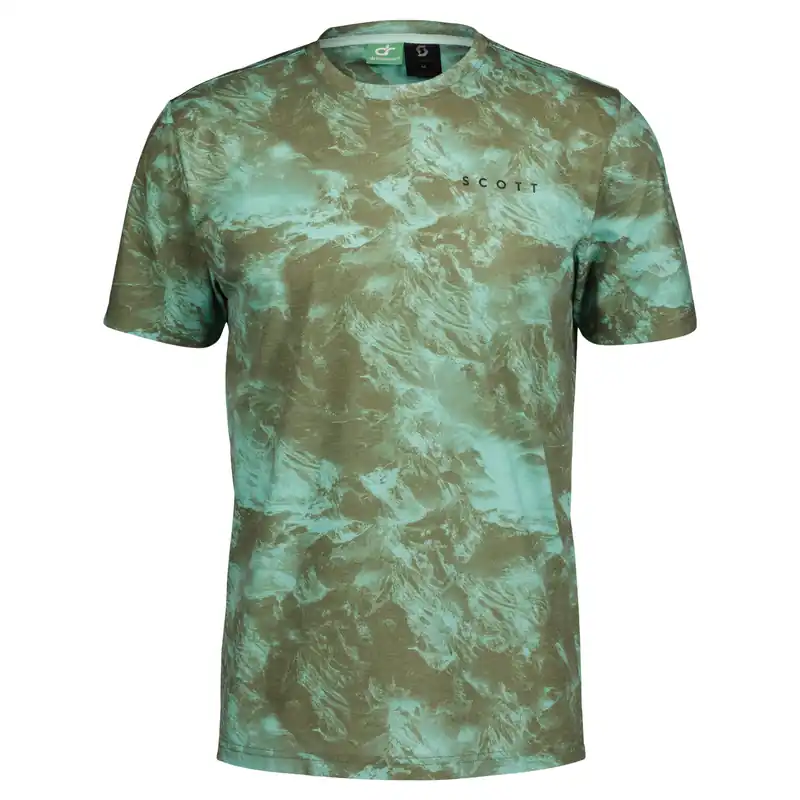 Scott DRI Tie Dye (Zelená) - Pánské tričko Endorphin Republic Rychlé Dodání