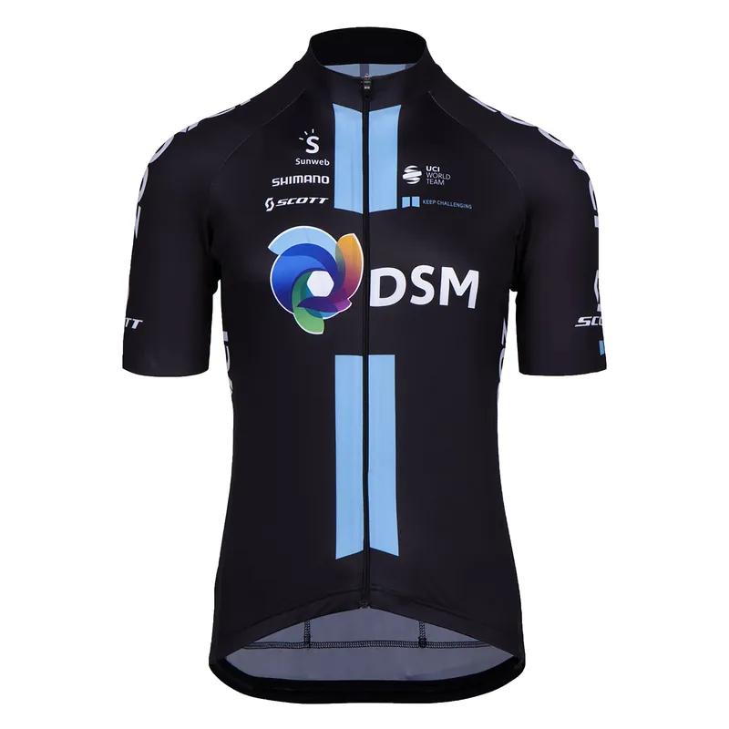 Scott DSM Team Replica SS (Černá) - Pánský cyklistický dres Endorphin Republic Bezpečná Platba