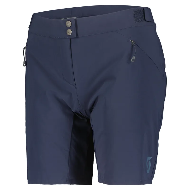 Zlevněný Scott Endurance ls/fit w/pad (Modrá) - Dámské cyklistické šortky Endorphin Republic
