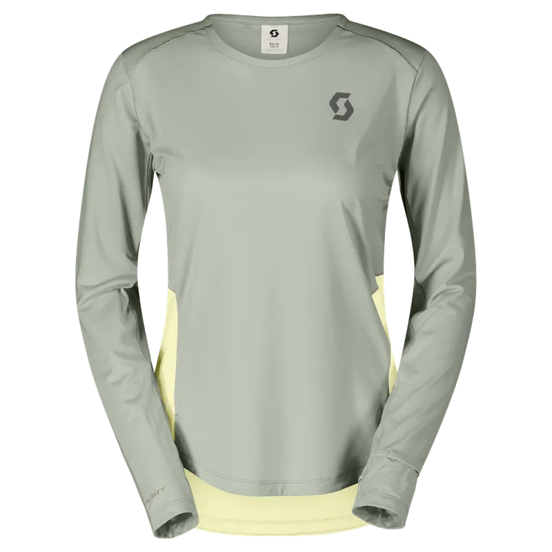 Objednat Nyní SCOTT Tee W‘s Endurance Tech LS (Šedá) - Dámské běžecké triko Endorphin Republic