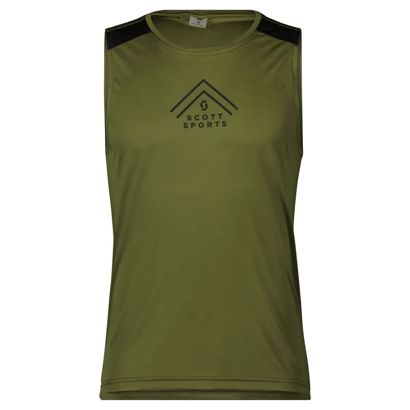 Scott Endurance Tech (Zelená) - Pánské běžecké tílko Endorphin Republic Expresní Doručení
