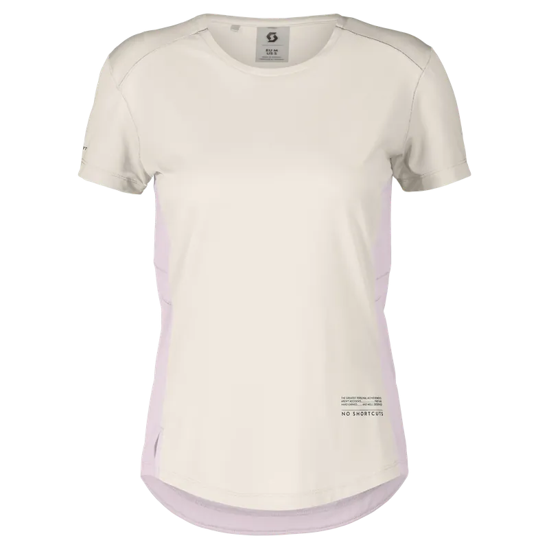 SCOTT Tee W‘s Endurance Tech SS (Bílá) - Dámské běžecké triko Endorphin Republic Výprodej
