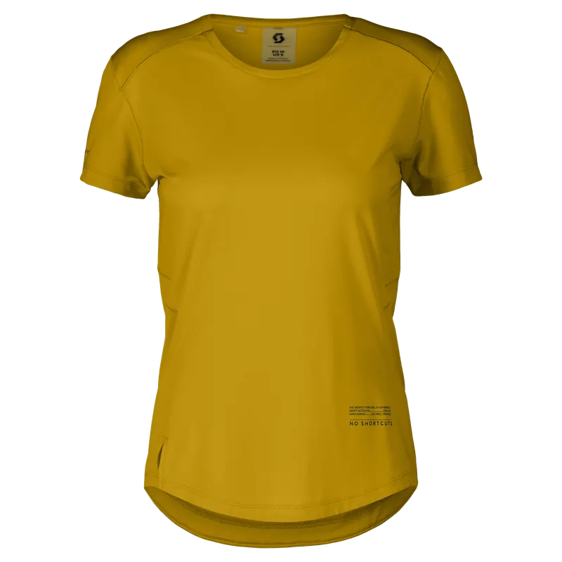 SCOTT Tee W‘s Endurance Tech SS (Žlutá) - Dámské běžecké triko Endorphin Republic Ověřený