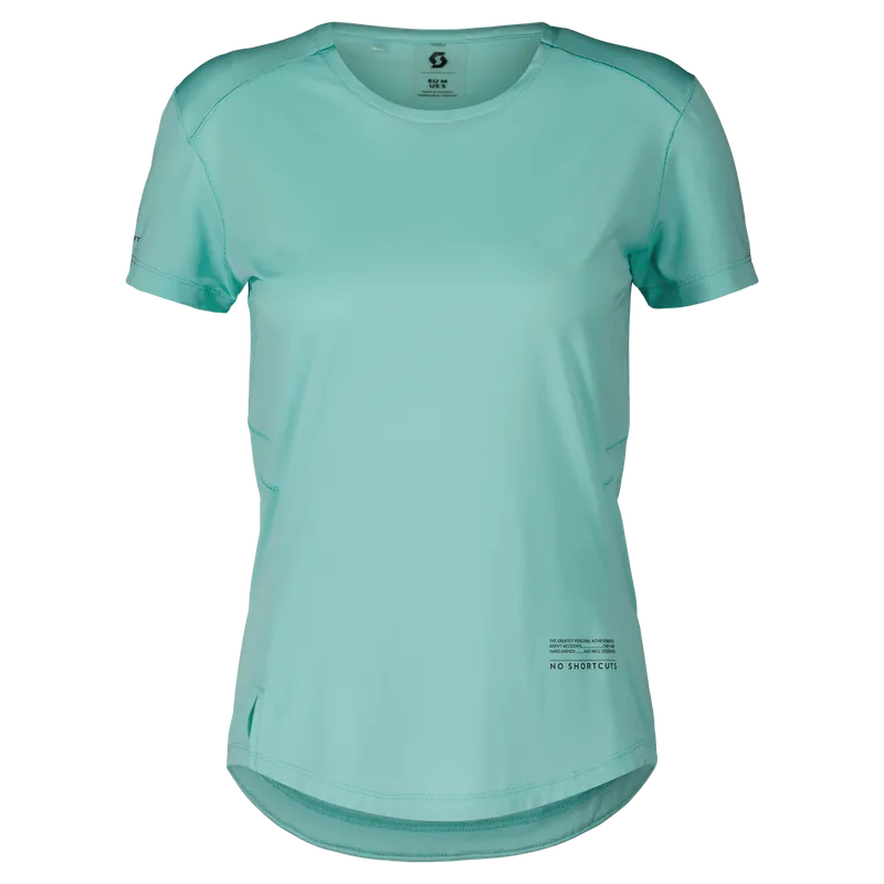 SCOTT Tee W‘s Endurance Tech SS (Zelená) - Dámské běžecké triko Endorphin Republic Značkový