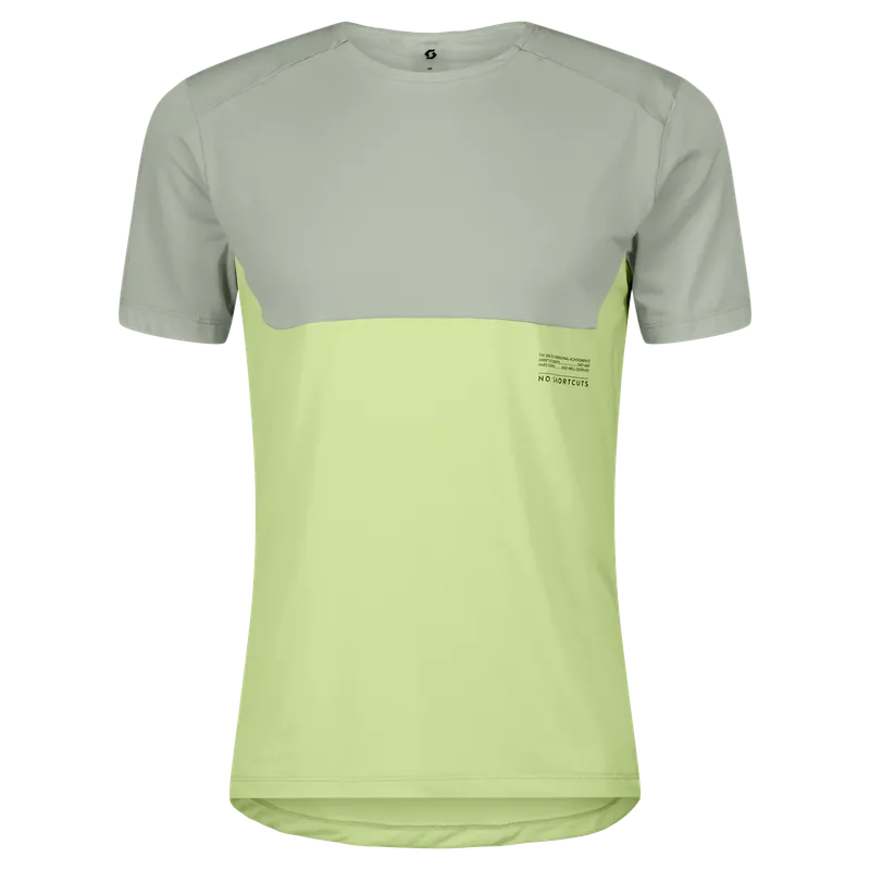 SCOTT Tee M‘s Endurance Tech SS (Šedá) - Pánské běžecké triko Endorphin Republic Levný