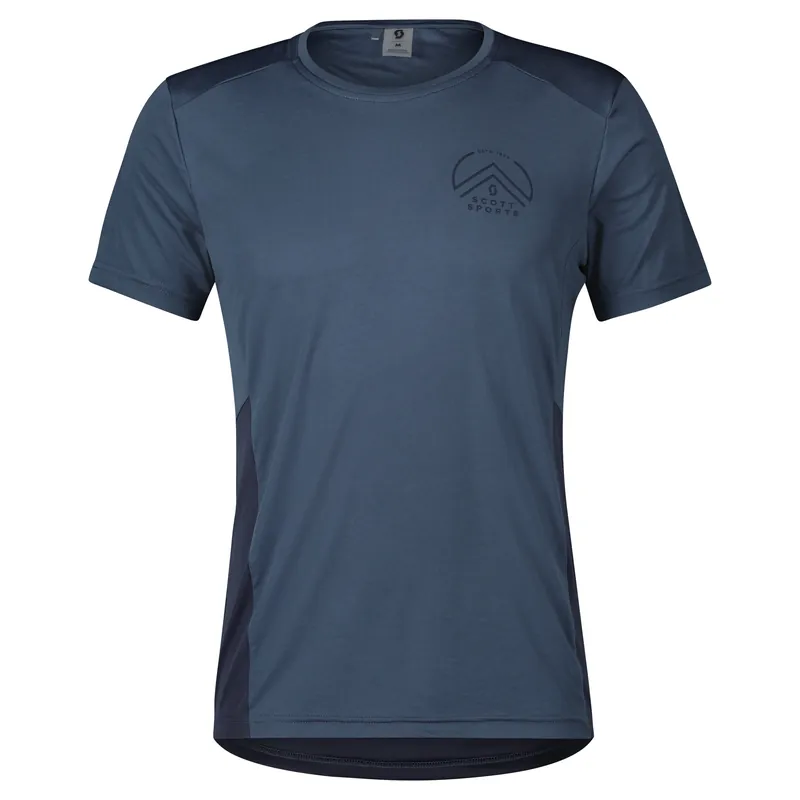 Scott Endurance Tech SS (Modrá) - Pánské běžecké tričko s krátkým rukávem Endorphin Republic Rychlé Dodání