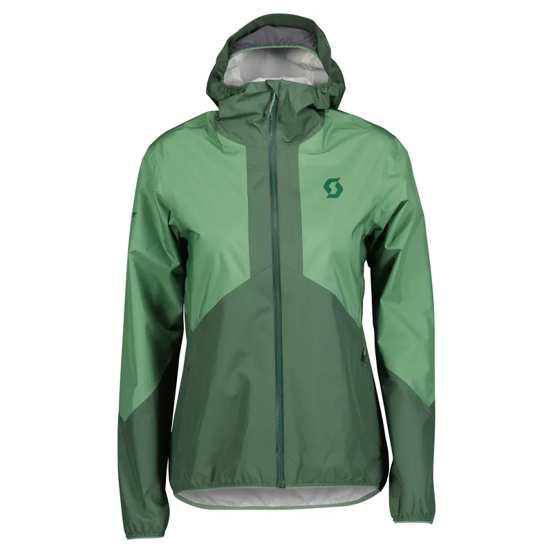 Pouze Dnes Scott Jacket Explorair Light Dryo 2.5L (Zelená) - Dámská zimní cyklistická bunda Endorphin Republic