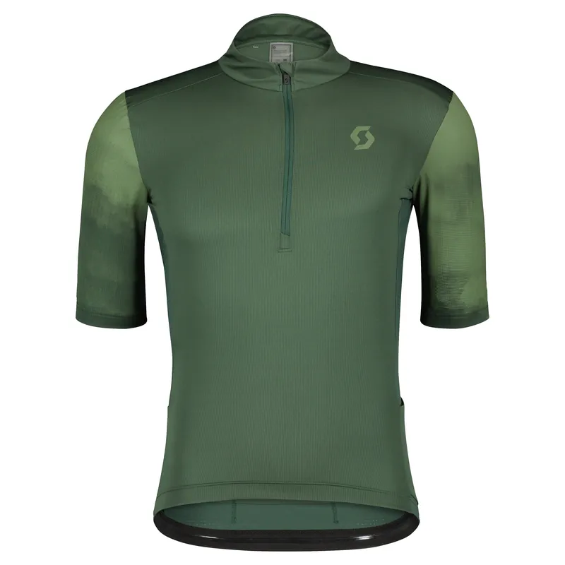 Originální Scott Gravel 10 SS (Zelená) - Pánský cyklistický dres Endorphin Republic