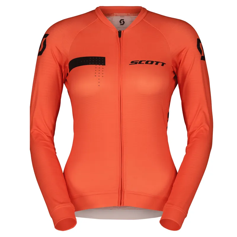 Cenový Hit Scott RC Pro LS (Červená) - Dámský cyklistický dres Endorphin Republic