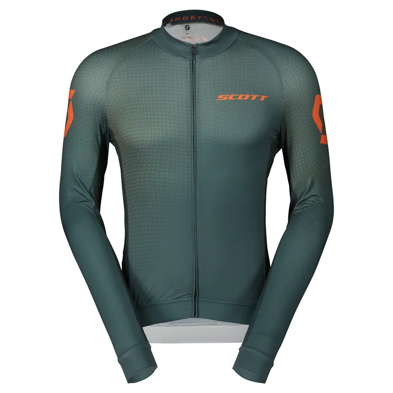 Výprodej Scott RC Pro LS (Zelená) - Pánský cyklistický dres Endorphin Republic