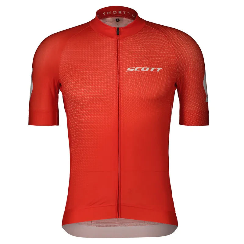 Nejlepší Volba Scott RC Pro SS (Červená) - Pánský cyklistický dres Endorphin Republic