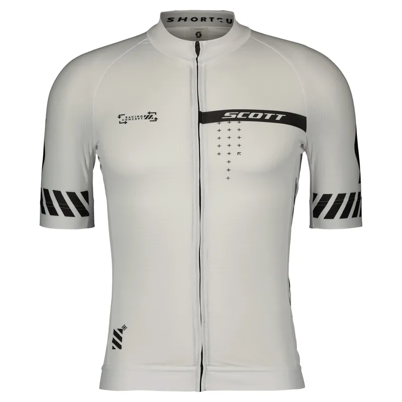 Scott RC Pro SS (Bílá) - Pánský cyklistický dres Endorphin Republic Vrácení Zdarma