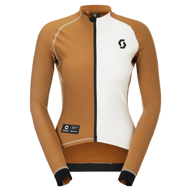 Expresní Doručení Scott RC Pro Warm LS-Remix (Tmavě červená) - Dámský cyklistický dres Endorphin Republic