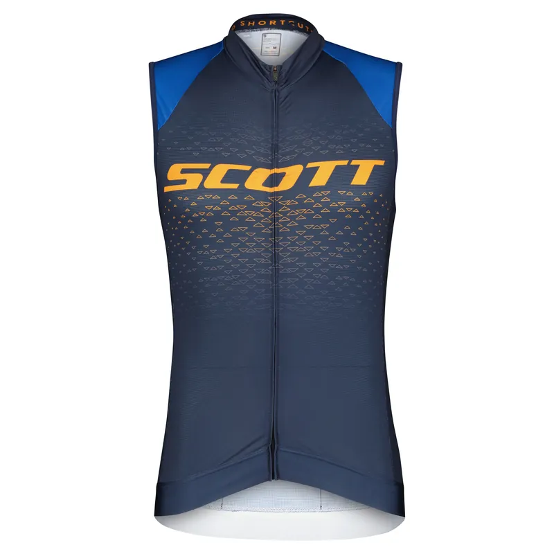 Scott RC Pro WO (Modrá) - Pánský cyklistický dres Endorphin Republic Originální