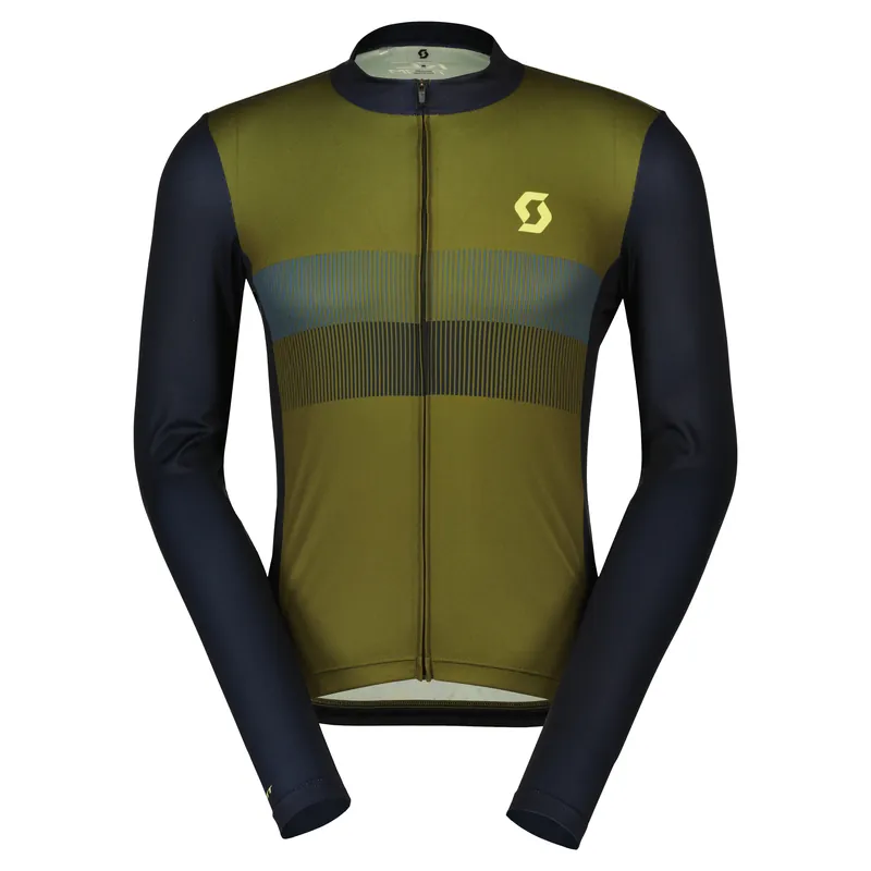 Scott RC Team 10 LS (Zelená) - Pánský cyklistický dres Endorphin Republic Víkendová Akce